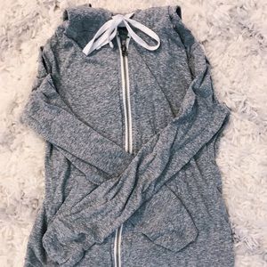 Hoodie zip up sweatshirt